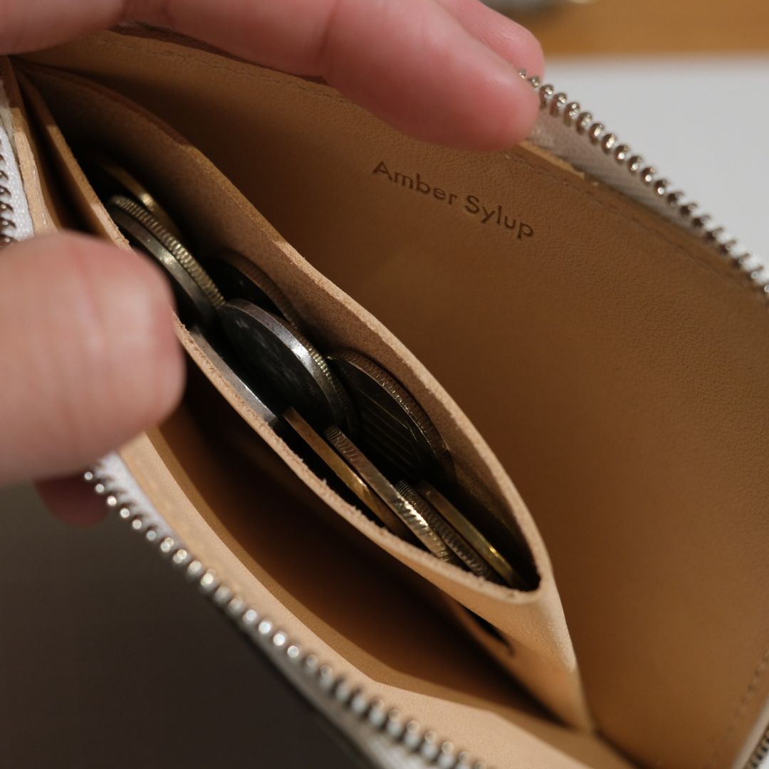 L wallet / gray