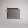 L wallet gray