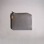 L wallet gray