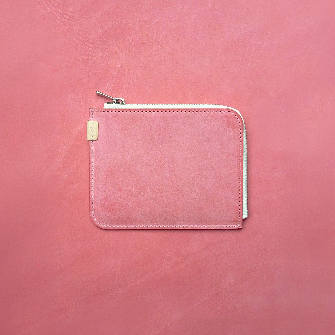 L wallet / pink